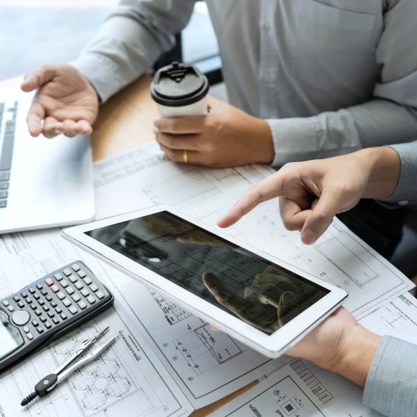 Bild Planung für ein Gebäude